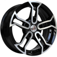 Маленькое фото товара - 6,5*15 5*139,7 ET40 98 ALCASTA M18 BKF. Вариант №1
