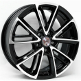 Маленькое фото товара - 6,5*16 5*108 ET50 63,3 NZ F-14 BKF. Вариант №1