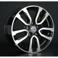 Маленькое фото товара - 6,5*16 5*114,3 ET40 66,1 Replica LA NS123 BKF. Вариант №1