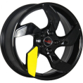 Маленькое фото товара - 7*18 5*115 ET45 70,1 Replica Concept OPL 534 BK+plastic (BK+Y). Вариант №1