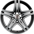 Маленькое фото товара - 6,5*15 4*114,3 ET38 67,1 NZ F-6 BKF. Вариант №1
