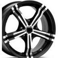 Маленькое фото товара - 6,5*16 5*114,3 ET40 66,1 YST X-23 BKF. Вариант №1
