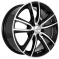 Маленькое фото товара - 6,5*16 5*112 ET33 66,6 X'trike X-116 BK/FP. Вариант №1