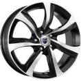 Маленькое фото товара - 7*17 5*114,3 ET39 60,1 КиК Либерти алмаз черный. Вариант №1