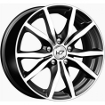 Маленькое фото товара - 6,5*15 5*114,3 ET35 67,1 AERO A1599 BFP. Вариант №1