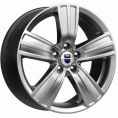 Маленькое фото товара - 7*16 5*114,3 ET45 60,1 КиК да Винчи Блэк платинум. Вариант №1