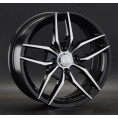 Маленькое фото товара - 6,5*15 4*100 ET40 73,1 LS wheels  LS 891 BKF. Вариант №1