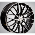 Маленькое фото товара - 7,5*18 5*112 ET43 66,6 Xtrike X-130 BK/FP. Вариант №1