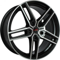 Маленькое фото товара - 8*18 5*112 ET30 66,6 Replica Concept B521 bkf. Вариант №1
