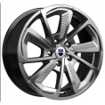 Маленькое фото товара - 8*18 5*120 ET50 65,1 КиК C.T.G. дарк платинум. Вариант №1