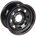 Маленькое фото товара - 7*15 5*139,7 ET25 98 Off-Road-Wheels Black Black. Вариант №1