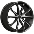 Маленькое фото товара - 8*18 5*114,3 ET50 60,1 Replica Concept TY539 bkf. Вариант №1