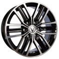 Маленькое фото товара - 7,5*18 6*139,7 ET25 100,1 Вектор B218 Алмаз черный. Вариант №1