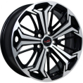 Маленькое фото товара - 7*18 5*114,3 ET35 60,1 Replica Concept TY561 BKF. Вариант №1