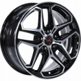 Маленькое фото товара - 6,5*16 5*105 ET38 56,6 NZ R-04 bkf. Вариант №1