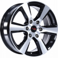 Маленькое фото товара - 7,5*18 6*139,7 ET25 106,1 Replica Concept TY570 BKF. Вариант №1