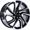 Маленькое фото товара - 9,5*22 5*120 ET49 72,6 Replica Concept LR519 bkf. Вариант №1