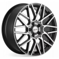 Маленькое фото товара - 7,5*18 5*112 ET43 66,6 Xtrike X-133 BK/FP. Вариант №1