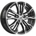 Маленькое фото товара - 7*17 5*112 ET43 57,1 Wheels UP Up106 BFP. Вариант №1