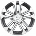 Маленькое фото товара - 7*18 5*114,3 ET37 66,6 Carwel Куж 1803 AGR. Вариант №1