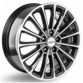 Маленькое фото товара - 7*17 5*114,3 ET45 67,1 X'trike X-136 BK/FP. Вариант №1
