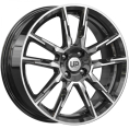 Маленькое фото товара - 6,5*17 4*100 ET40 67,1 Wheels UP Up107 BFP. Вариант №1