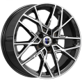 Маленькое фото товара - 7*18 5*114,3 ET49 67,1 КиК Вудроф Алмаз чёрный. Вариант №1