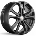 Маленькое фото товара - 7*17 5*108 ET40 54,1 X'trike X-113M BKM. Вариант №1