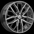 Маленькое фото товара - 7*18 5*108 ET50 60,1 Wheels UP Up109 BFP. Вариант №1