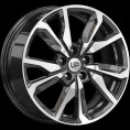 Маленькое фото товара - 7*17 5*108 ET40 54,1 Wheels UP Up114 BFP. Вариант №1