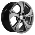 Маленькое фото товара - 7*17 5*114,3 ET50 67,1 Khomen 1724 Gray. Вариант №1
