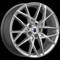 Маленькое фото товара - 7*18 5*108 ET41 59,6 КиК Вудроф дарк платинум. Вариант №1