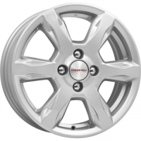 Фото товара - 6*15 4*100 ET50 60,1 КиК КС693 Almera G11 сильвер. Вариант №1