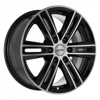 Фото товара - 7,5*17 6*139,7 ET25 106,1 Xtrike X-124 BK/FP. Вариант №1