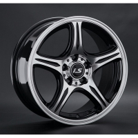 Фото товара - 6,5*15 5*100 ET38 57,1 LS wheels LS319 BKF. Вариант №1