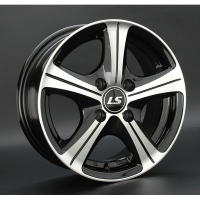 Фото товара - 6*14 4*100 ET39 73,1 LS wheels LS202 BKF. Вариант №1