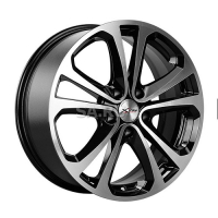 Фото товара - 7*17 5*114,3 ET45 60,1 Xtrike X-113 BK/FP. Вариант №1