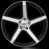 Фото товара - 9,5*19 5*112 ET45 70,1 Dotz CP5 BFP. Вариант №1