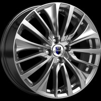 Фото товара - 6,5*17 4*100 ET43 60,1 КиК Flanker дарк платинум. Вариант №1