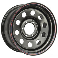 Фото товара - 8*16 5*139,7 ET0 110,1 Off-Road-Wheels Black черный. Вариант №1