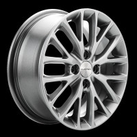 Фото товара - 6*15 4*100 ET50 60,1 Khomen 1506 G-SILVER. Вариант №1