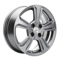 Фото товара - 6*15 4*100 ET50 60,1 Khomen 1502 Gray. Вариант №1