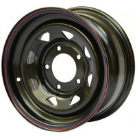 Фото товара - 9*17 8*165,1 ET0 121 Off-Road-Wheels Black черный. Вариант №1