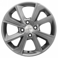 Фото товара - 6*15 4*100 ET50 60,1 Khomen 1501 G-Silver. Вариант №1