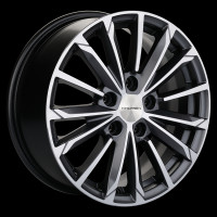 Фото товара - 6,5*16 5*108 ET50 63,3 Khomen 1611 Gray-FP. Вариант №1