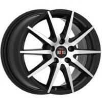 Фото товара - 6*15 5*100 ET38 57,1 ALCASTA M53 BKF. Вариант №1