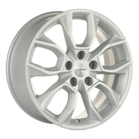Фото товара - 7*17 5*112 ET40 57,1 Khomen 1713 F-silver. Вариант №1
