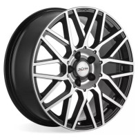 Фото товара - 7,5*18 5*112 ET43 57,1 X'trike X-133 BK/FP. Вариант №1