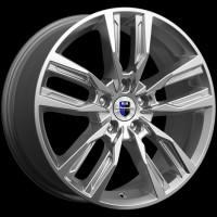 Фото товара - 8*18 5*114,3 ET35 67,1 КиК Борэй дарк платинум. Вариант №1