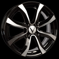 Фото товара - 6*15 4*98 ET35 58,6 Вектор K110 Алмаз черный. Вариант №1